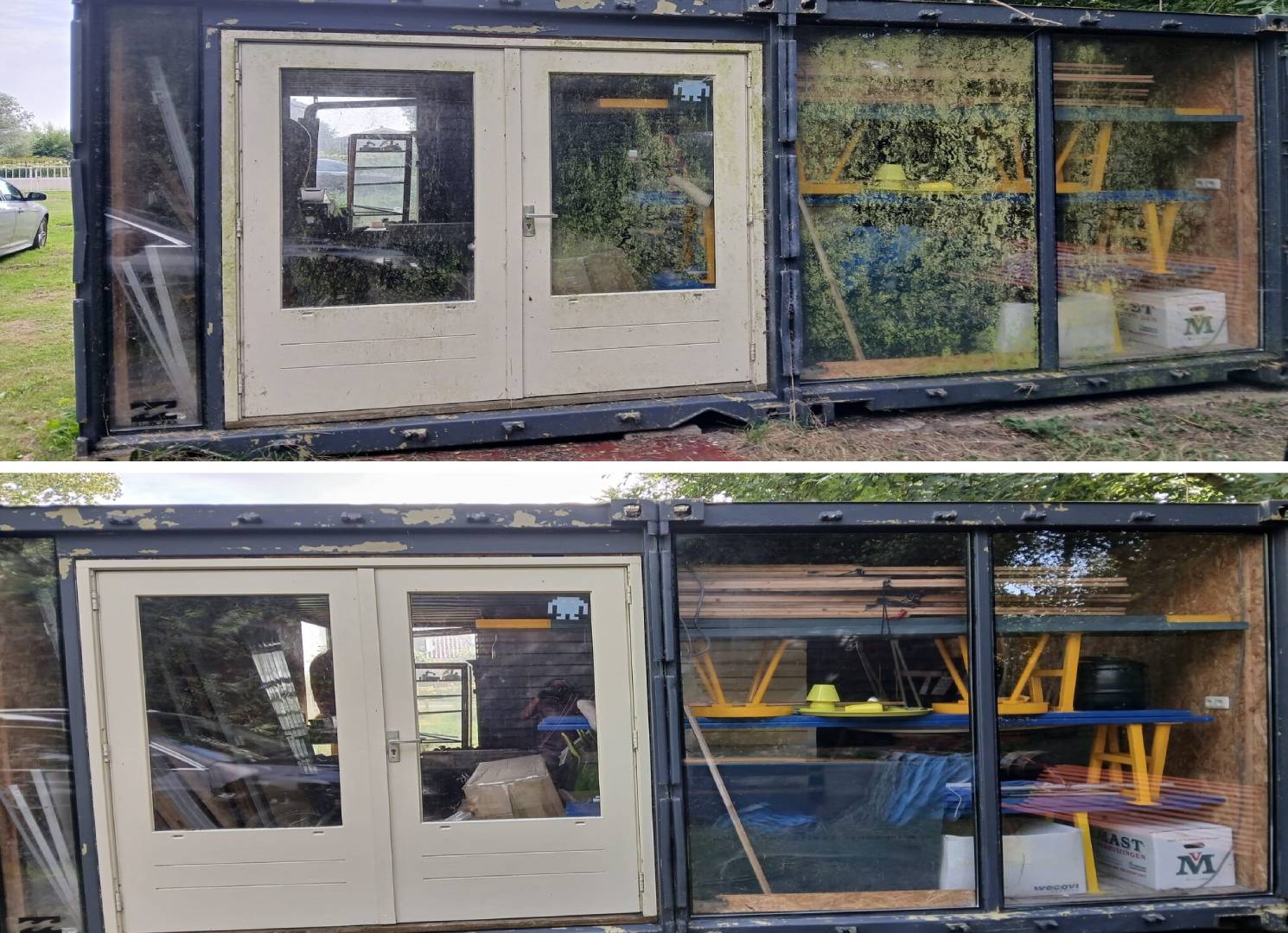 Foto's voor en na het schoonmaken | Brumz Schoonmaak