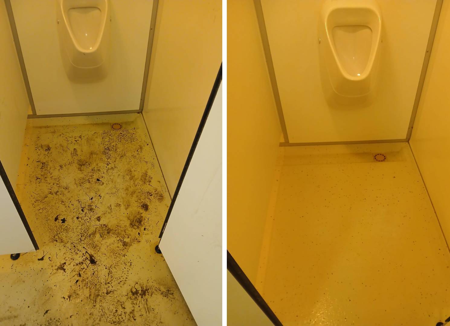 Foto's voor en na het schoonmaken | Brumz Schoonmaak